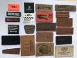 leather label for Jeans